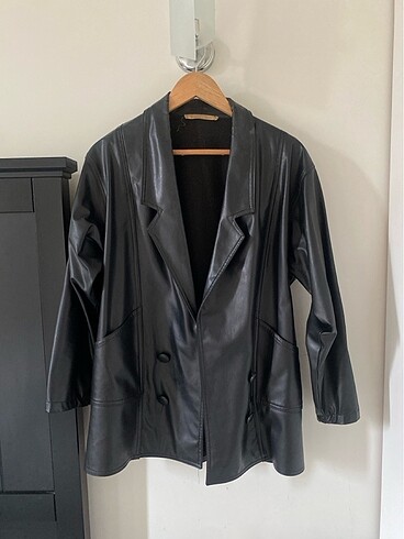 Deri Blazer Ceket