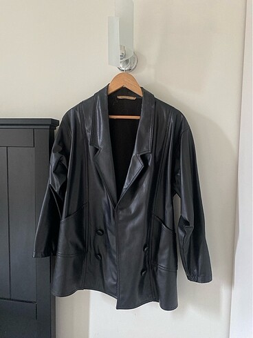 Diğer Deri Blazer Ceket