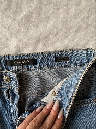36 Beden mavi Renk Mavi Jean