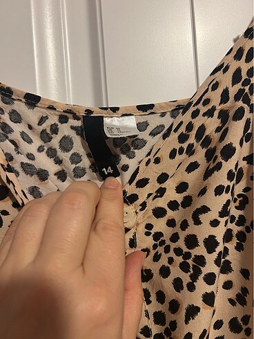H&M leopar tulum 38 beden uyumlu - Görsel 6