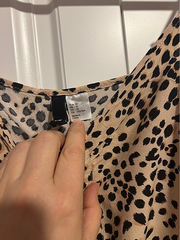 H&M leopar tulum 38 beden uyumlu - Görsel 7