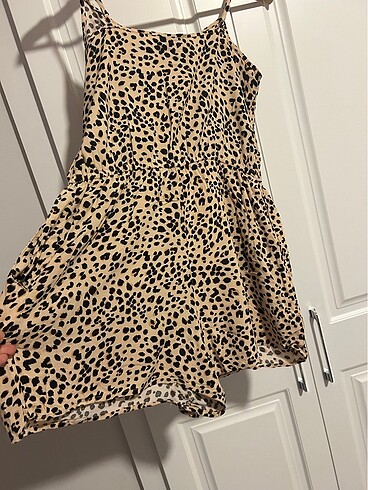 H&M leopar tulum 38 beden uyumlu - Görsel 8