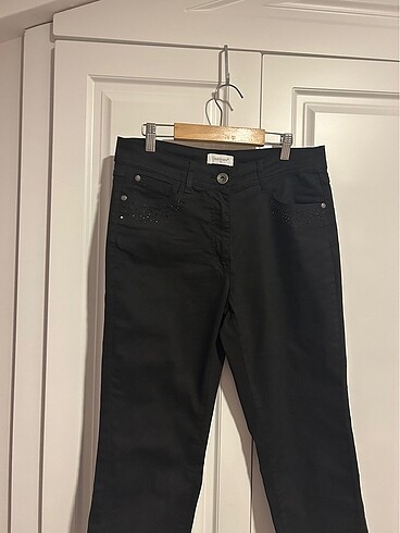 siyah midi boy jean - Görsel 2