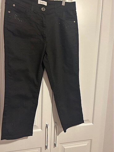 siyah midi boy jean - Görsel 4