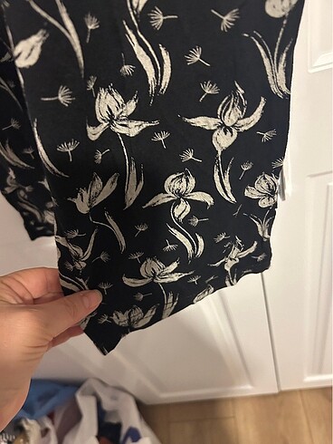 çiçekli pantolon - Görsel 7