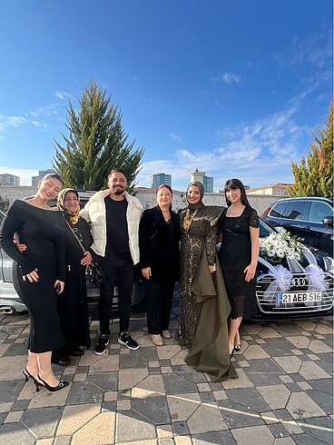 Özel tasarım tesettür abiye - Görsel 4