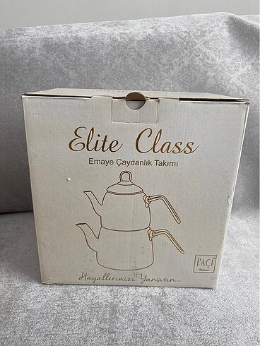 Elite Class Emaye Çaydanlık