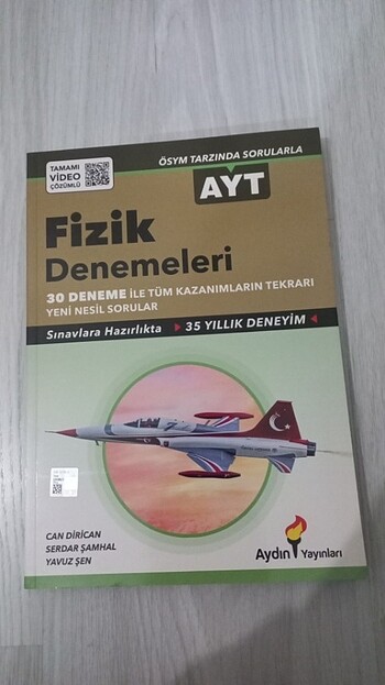 Aydın yayınları ayt fizik denemesi