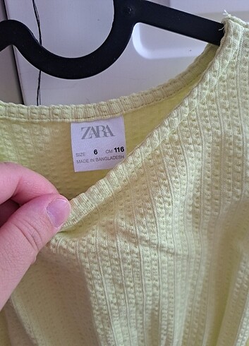 6 Yaş Beden Zara elbise