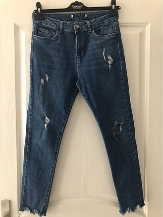 30 beden yırtık jean