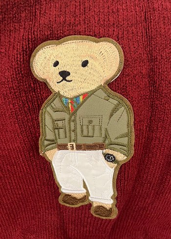 Bordo Boğazlı Triko Kadın Kazak - Görsel 4