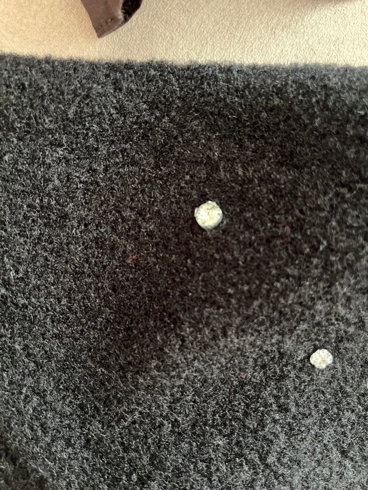 Düğmeli Siyah Midi Kadın Hırka - Görsel 4