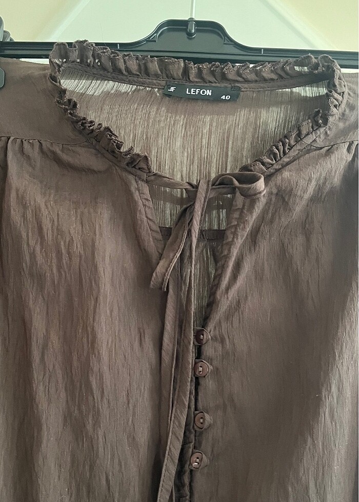 Tül bluz - Görsel 2