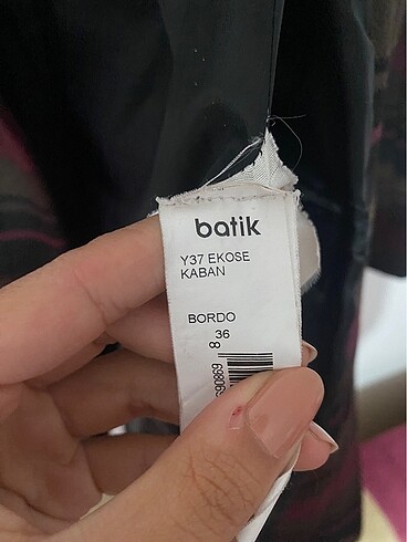 s Beden bordo Renk Bordo Kaban