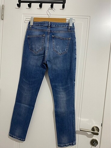 Yırtık Detaylı Jean Pantolon - Görsel 6