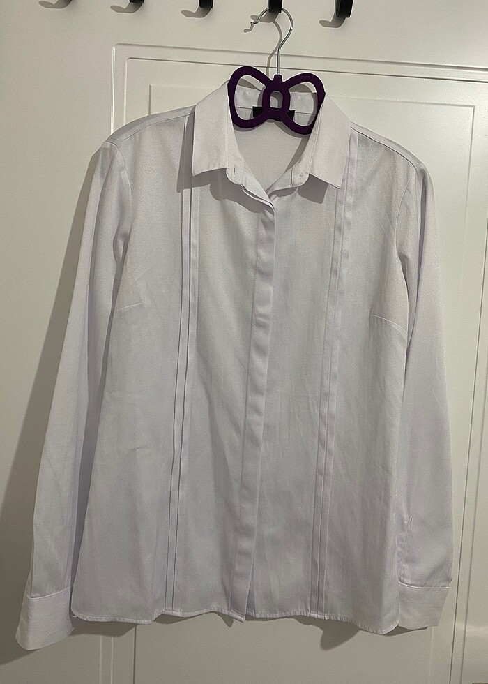 Pensli pamuklu gömlek - Görsel 5