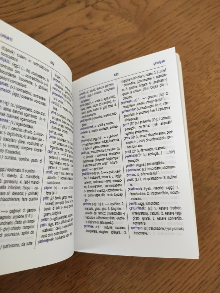 Küçük İtalyanca-Türkçe Türkçe-İtalyanca Sözlük - Görsel 3