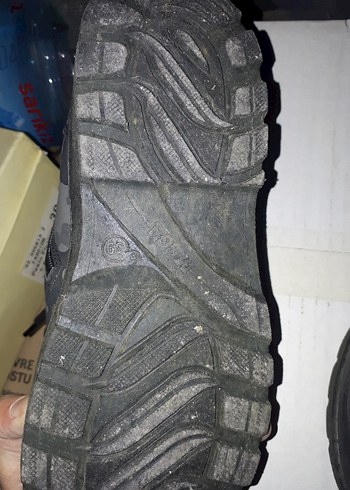 Kızaklı Kamuflaj Desenli Siyah Kauçuk Erkek Bot - Görsel 3