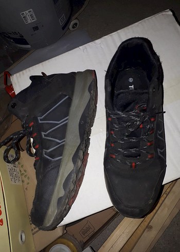 Erkek Siyah Bağcıklı Outdoor Ayakkabı - Görsel 2