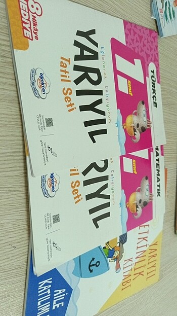 1 sınıf tatil kitapları
