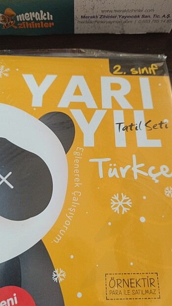 2 sınıf yarıyıl tatil kitabı