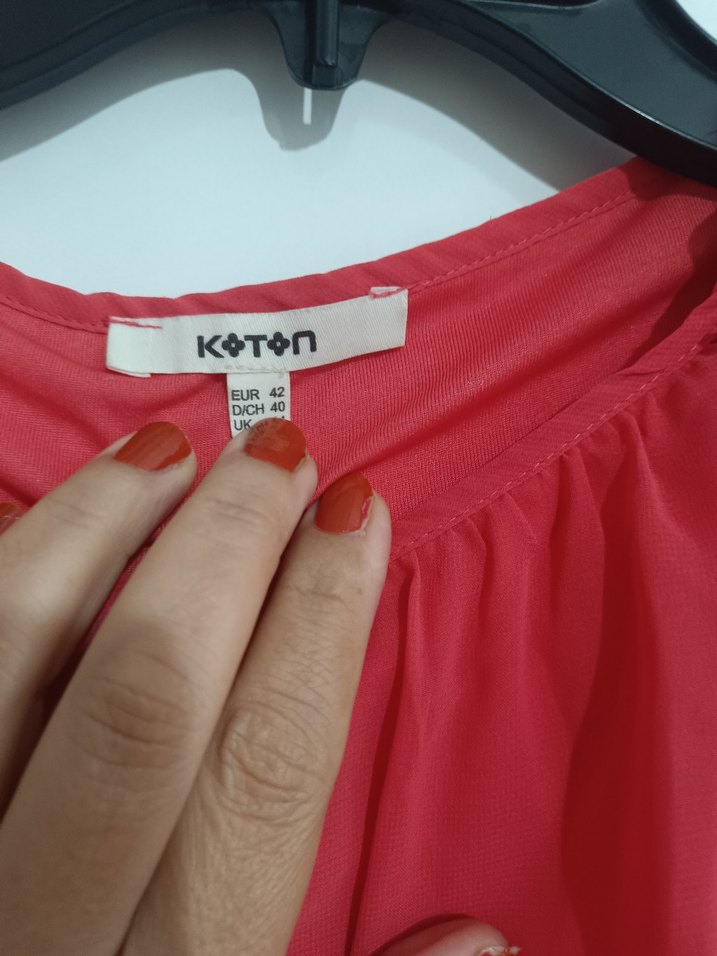 Kırmızı Piliseli Midi Kadın Elbise - Görsel 3