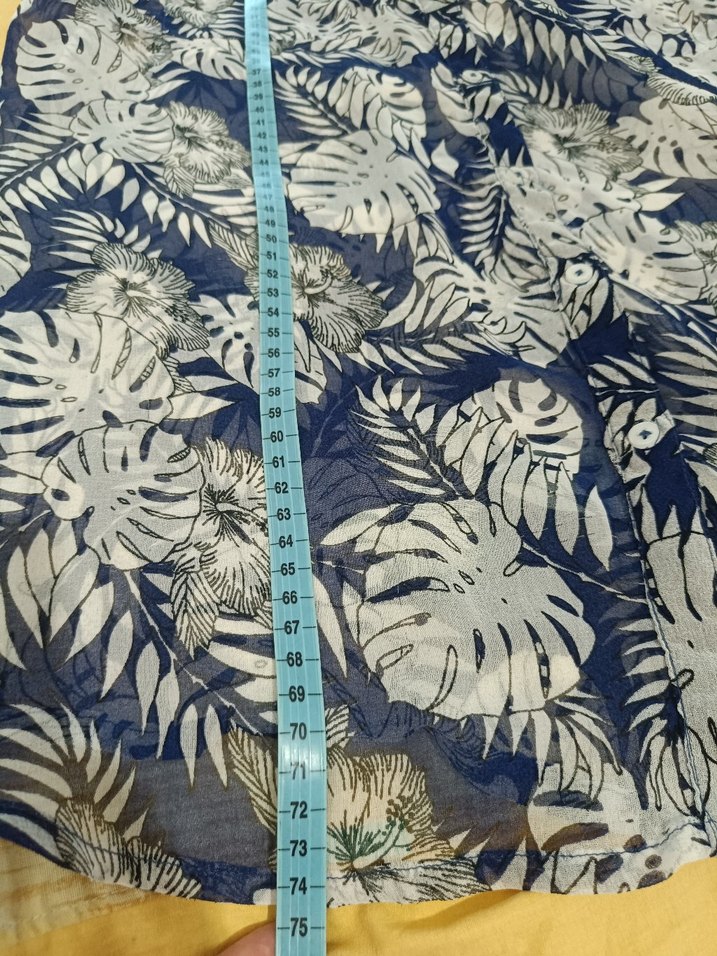 Desenli Kolsuz Gömlek - Görsel 5