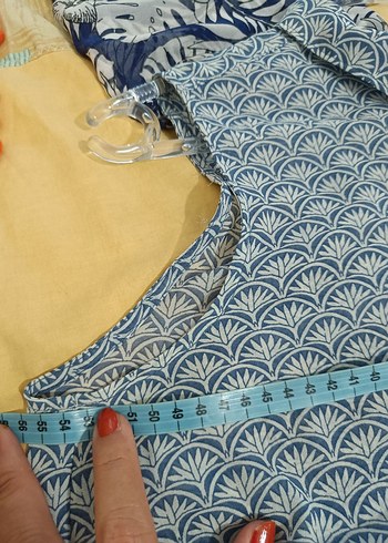 Gri Bohem Desenli Düğmeli Kolsuz Gömlek - Görsel 6