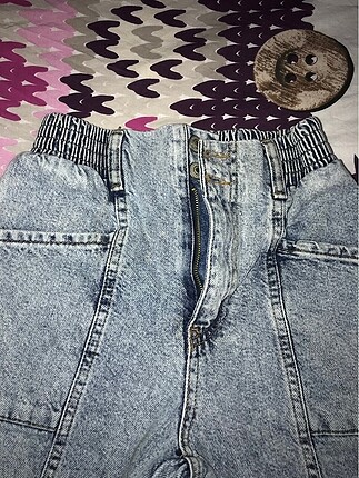 s Beden mavi Renk Mom jean