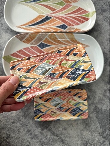 Lc Waikiki Home Bella maison kayık tabak kahve fincan tabak