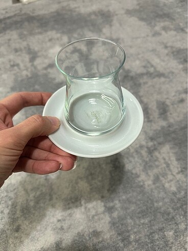 Kütahya porselen çay tabağı