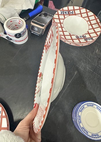 Mudo makarna tabak - Görsel 2