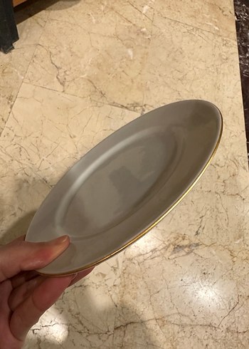 Kütahya Porselen gold pasta tabak - Görsel 2