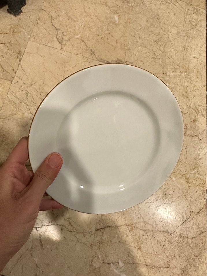 Kütahya Porselen gold pasta tabak - Görsel 5