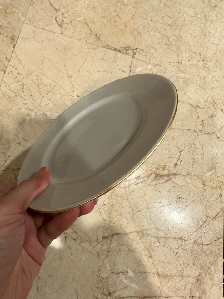 Kütahya Porselen gold pasta tabak - Görsel 4