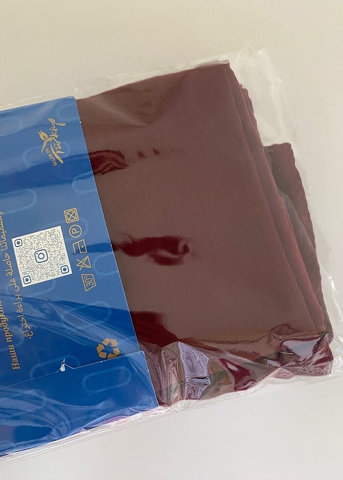 Bordo şal - Görsel 2