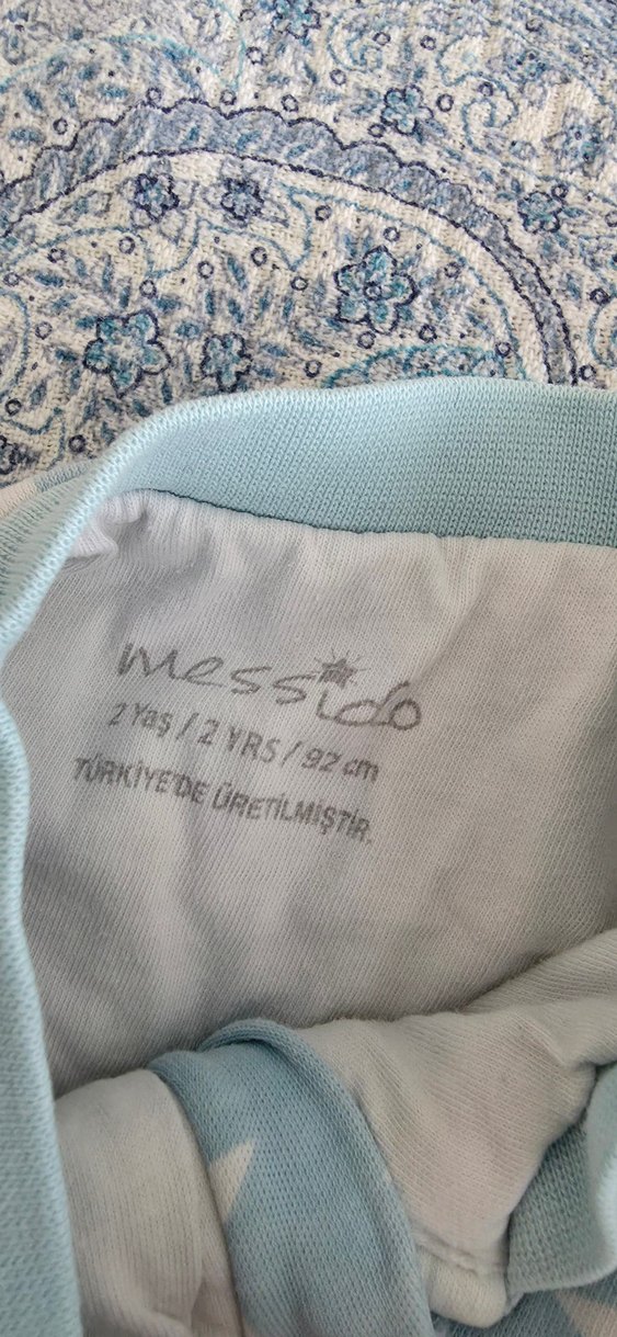 Messido Mavi Bebek Uyku Tulumu Fermuarlı Yıldız Desenli - Görsel 4