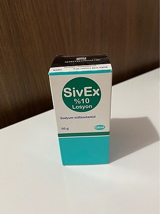 Sivex sivilce losyonu