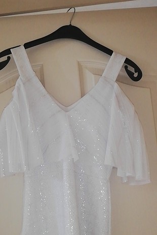 xs Beden beyazsimli elbise