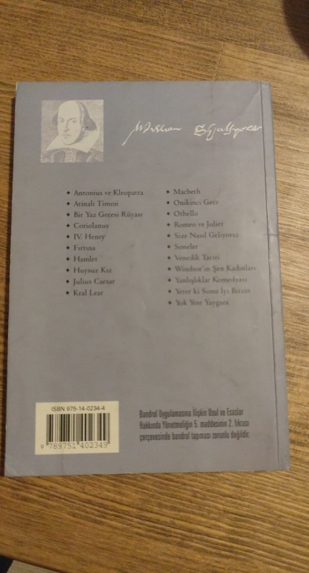 William Shakespeare - Romeo ve Juliet - Görsel 2