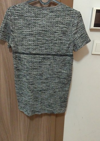 Gri Kısa Kollu Nike Kadın Tişört - Görsel 2