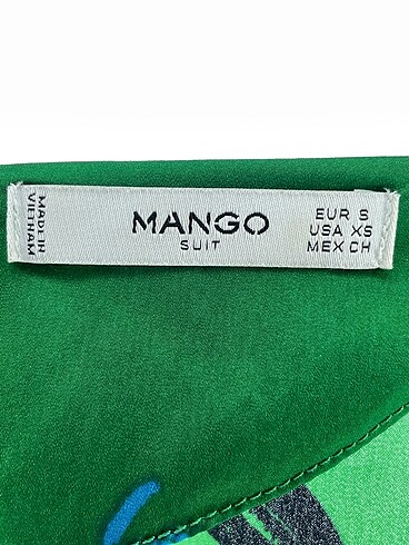 s Beden yeşil Renk Mango Uzun Tulum %70 İndirimli.