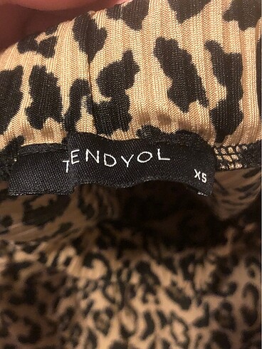 Trendyol & Milla Trendyolmilla Leopar Midi Etek