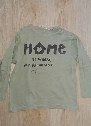 Zara 3-4 yaş ince sweatshirt 