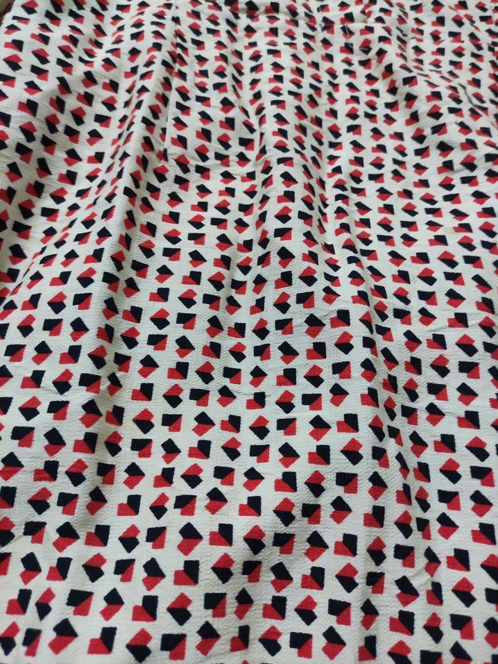 Puantiye Desenli Düğmeli Kadın Gömlek - Görsel 5