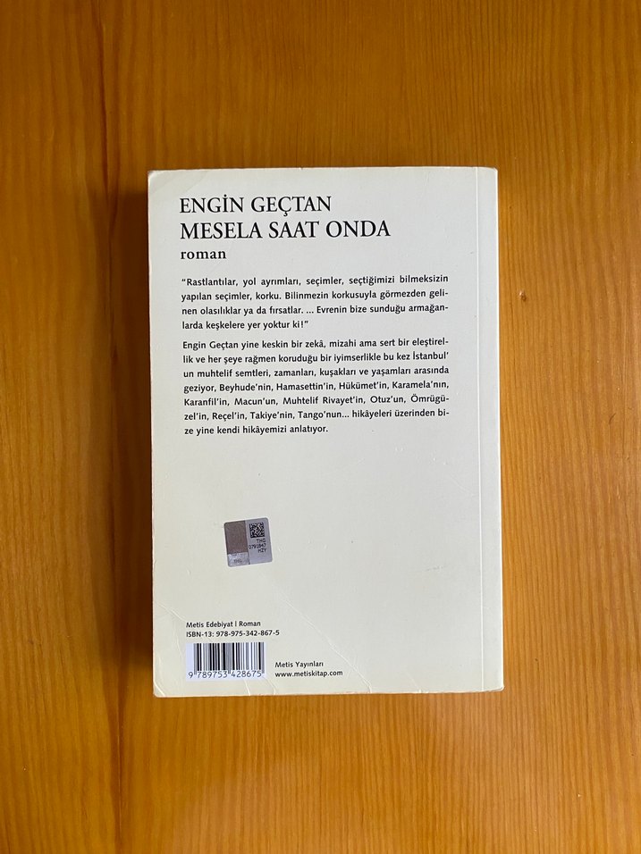Mesela Saat Onda - Engin Geçtan - Görsel 2