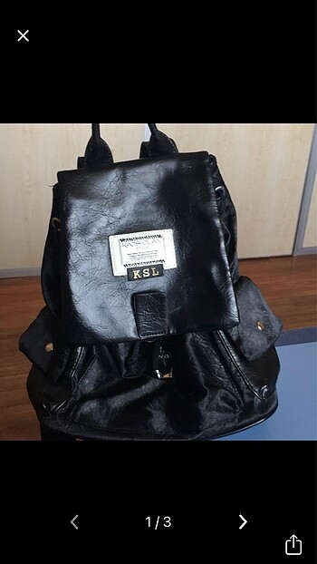 siyah sırt çantası
