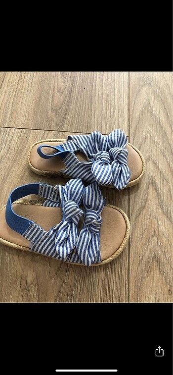 Zara bebek sandalet
