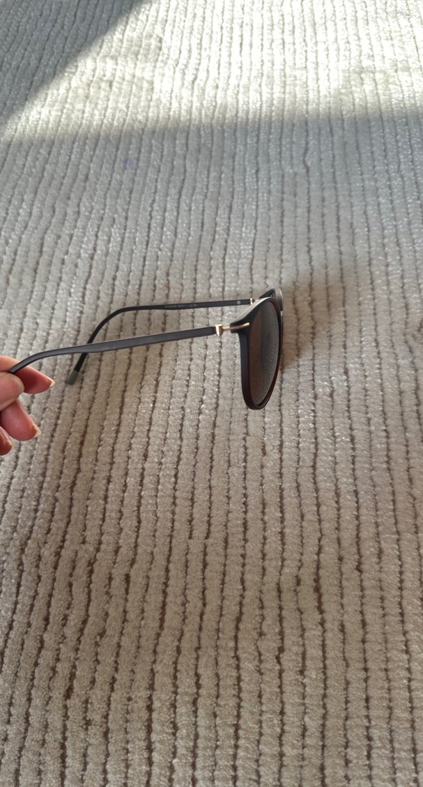 Kahverengi Kadın Güneş Gözlüğü - Görsel 2