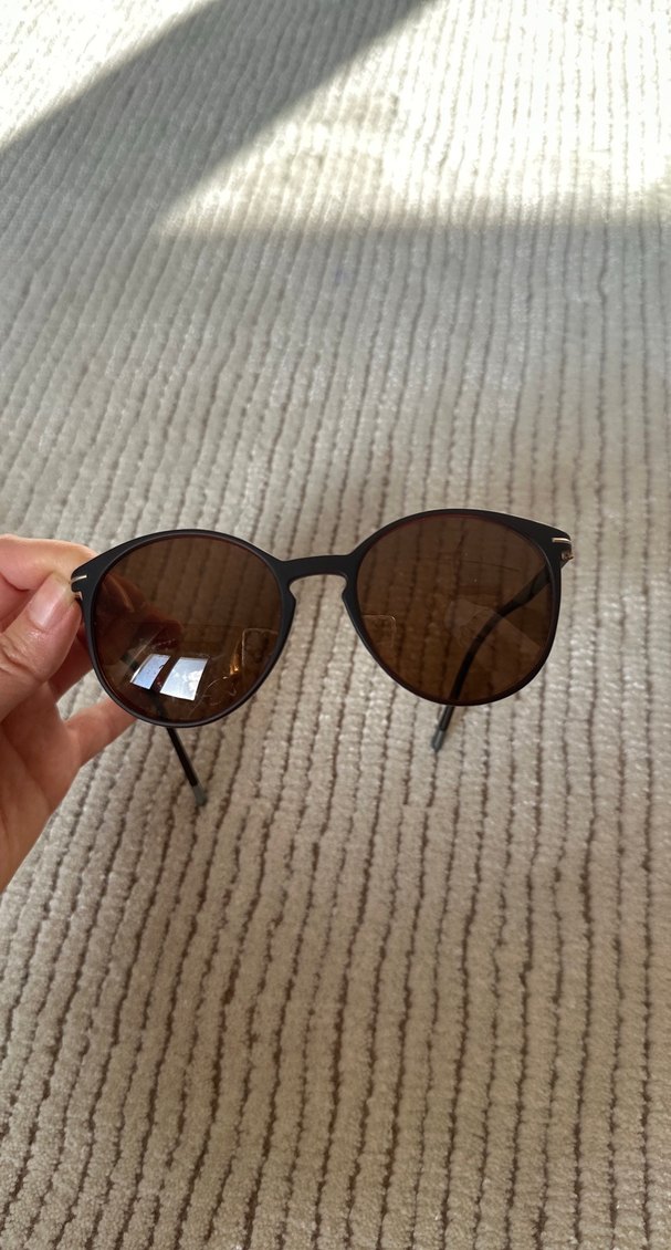 Kahverengi Kadın Güneş Gözlüğü - Görsel 3